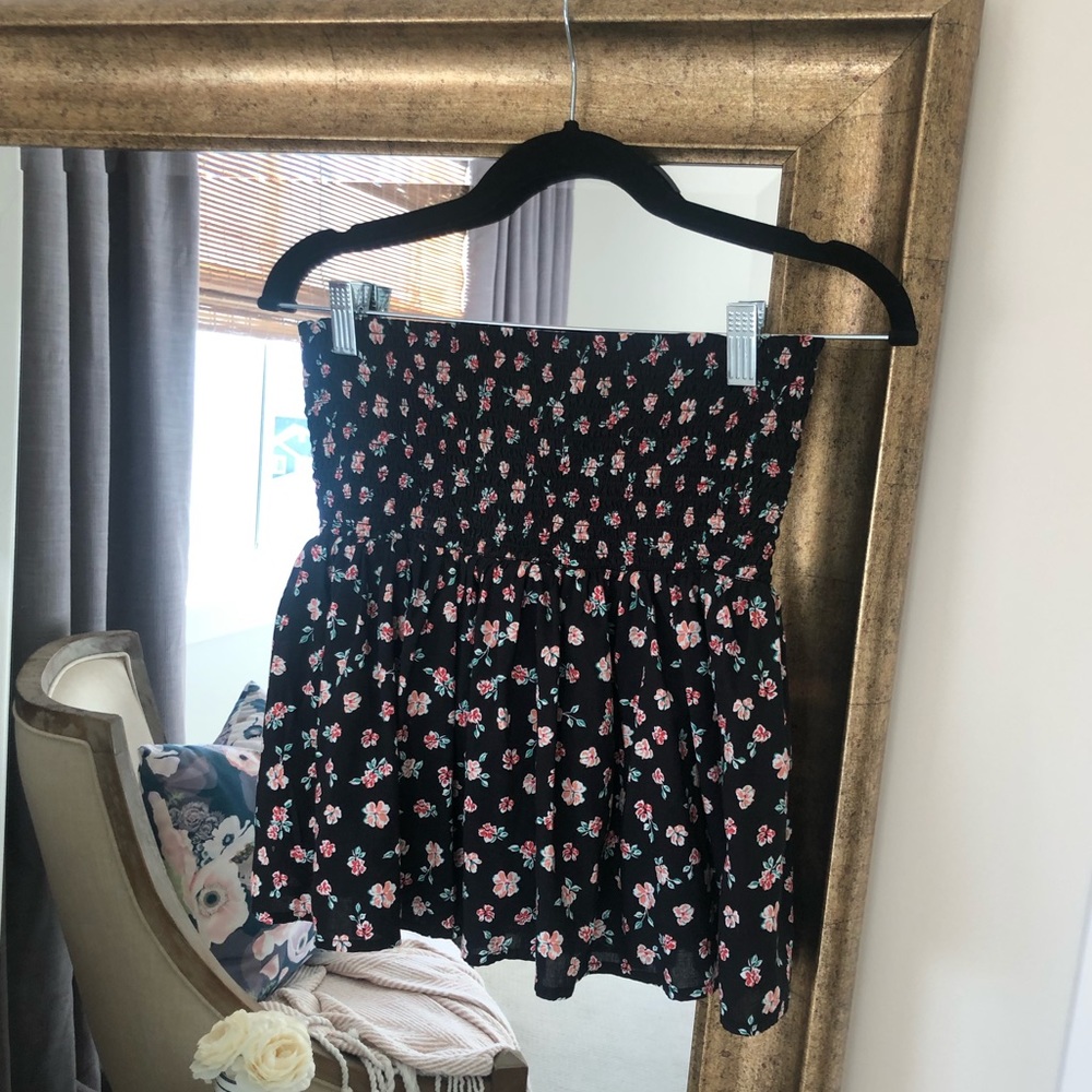 BP smocked waist Mini skirt